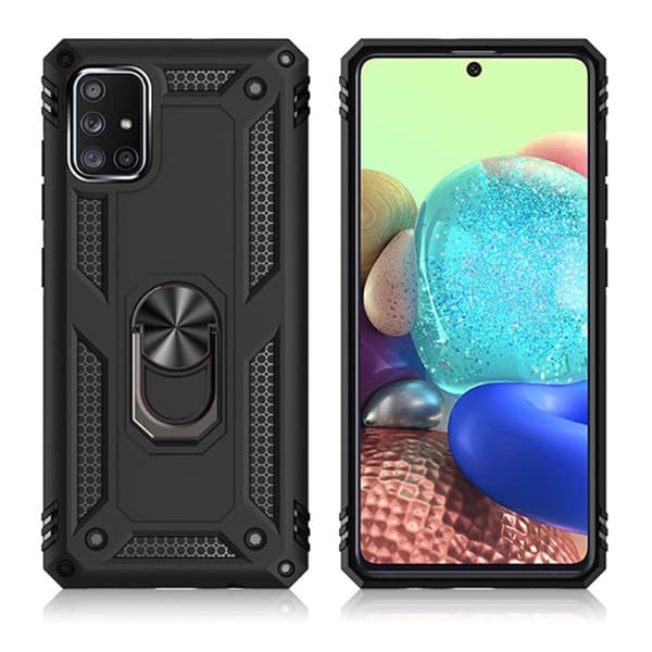 Bofink Combat Samsung Galaxy A71 5G deksel - Svart Black