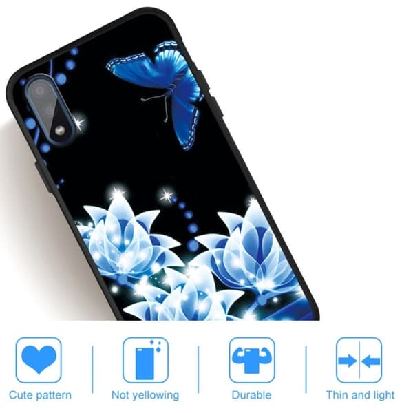 Imagine Samsung Galaxy A01 Cover - Hvid blomst White