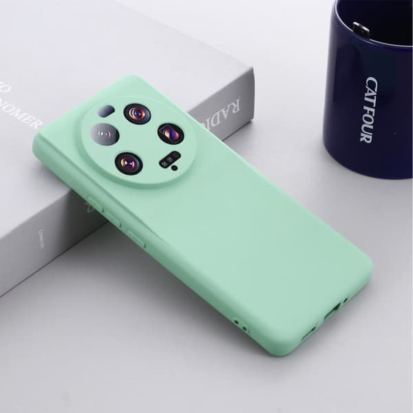 Matte Liquid silikone cover til Xiaomi 13 Ultra - Grøn Green