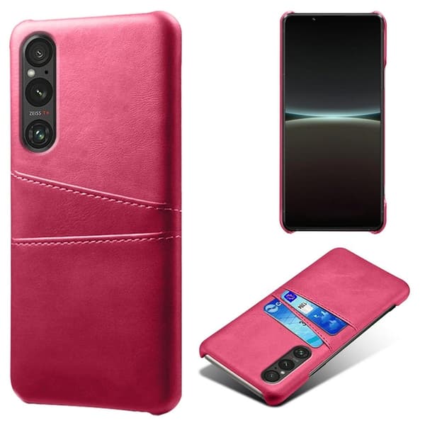 Dual Card Etui Sony Xperia 1 V - Rose Pink