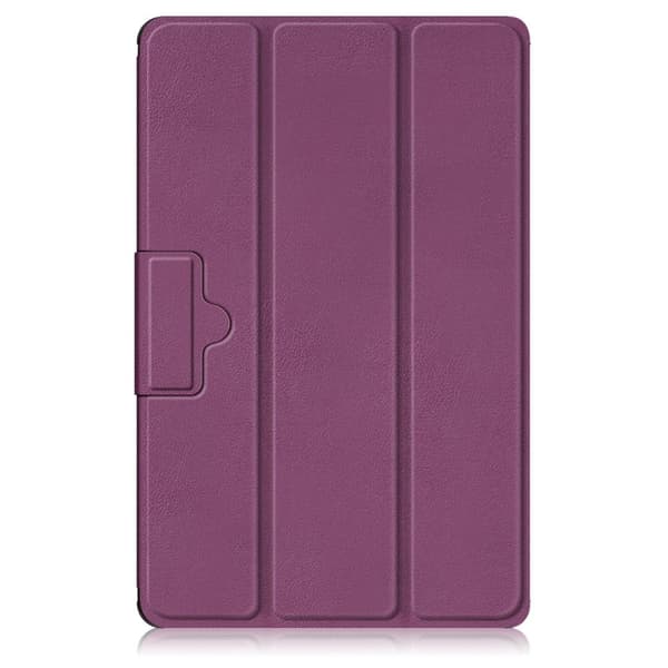 Tri-fold Leather stander etui til Lenovo Tab M10 (Gen 3) - Lilla Purple