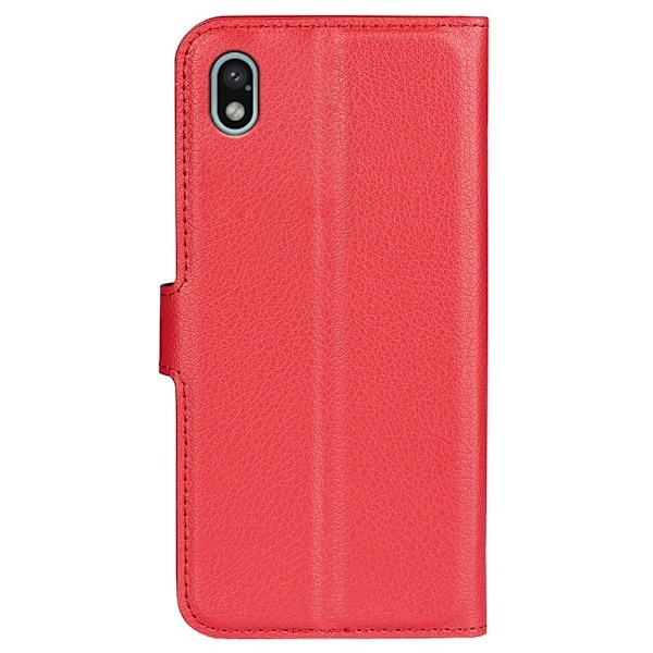 Klassisk Sony Xperia Ace III flip etui - Rød Red
