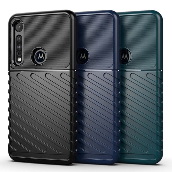 Thunder Motorola Moto G8 Plus kuoret - Musta Black