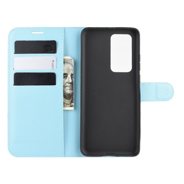Classic Huawei P40 Pro flip kuoret - Vauvasininen Blue