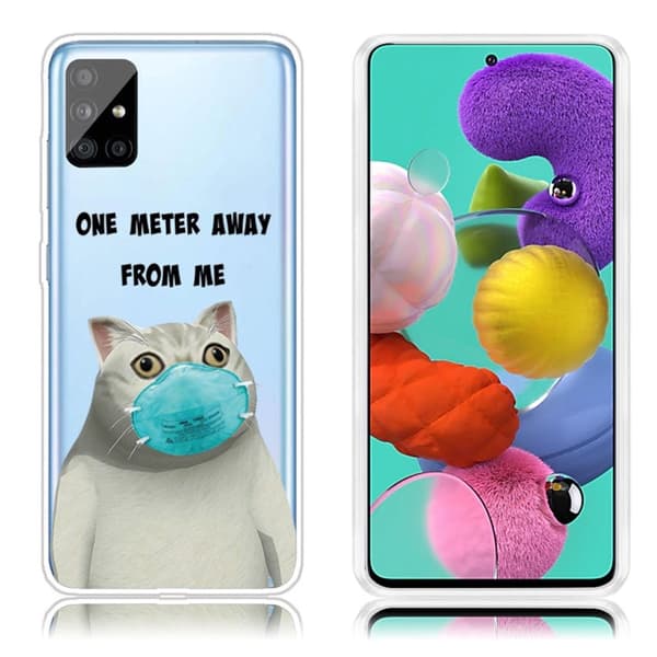 Deco Samsung Galaxy A51 skal - En Meter Från Mig multifärg