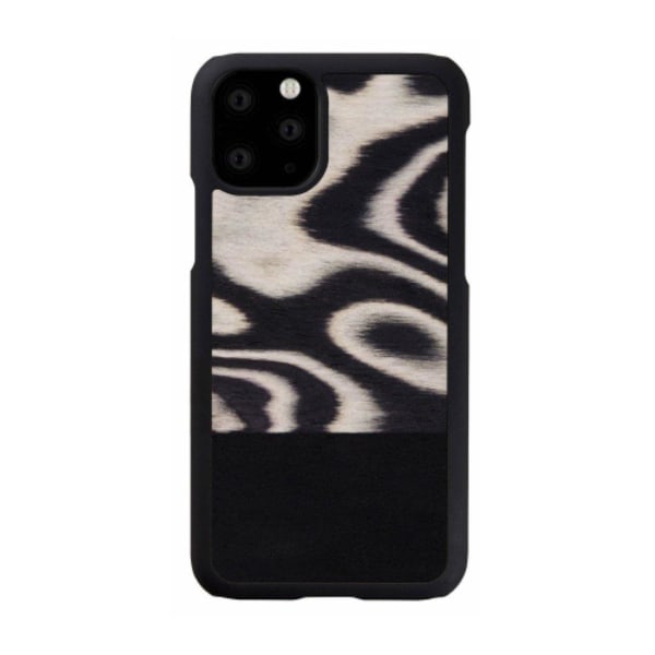 Man&Wood premium etui til iPhone 11 - Leopard Black