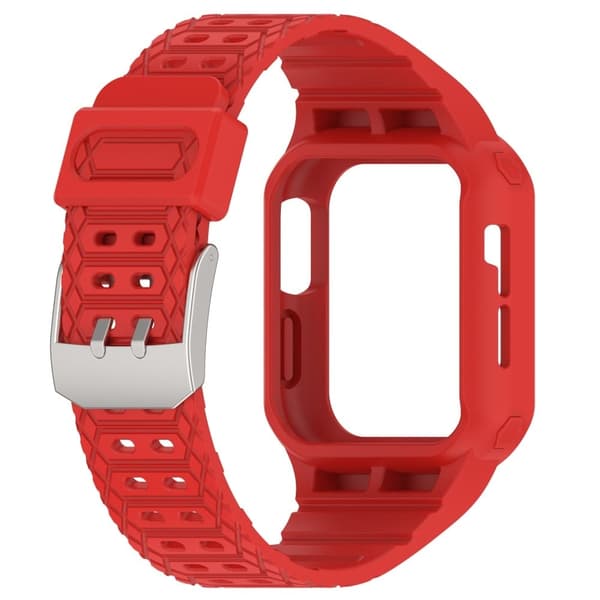 Apple Watch Ultra integrert rem med deksel - Rød Red
