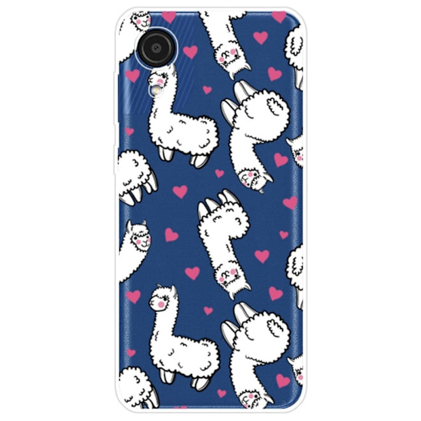 Deco Samsung Galaxy A03 Core cover - Alpakaer White