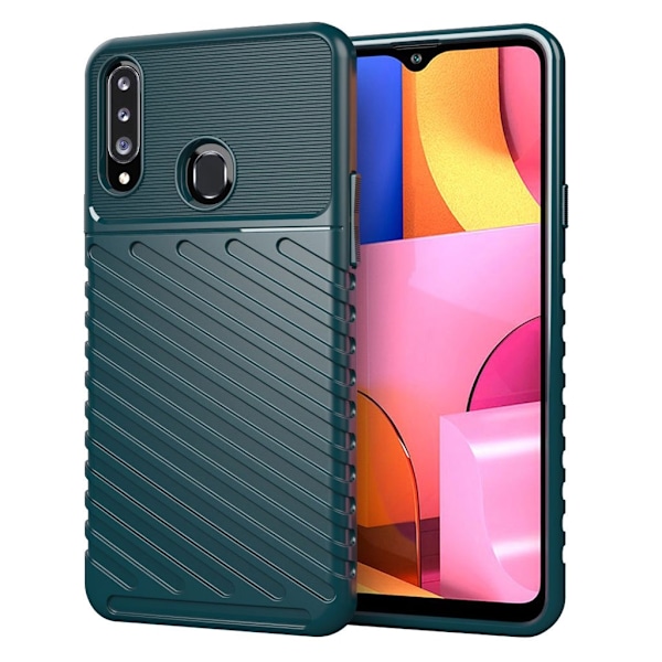 Thunder Samsung Galaxy A20s kuoret - Vihreä Green