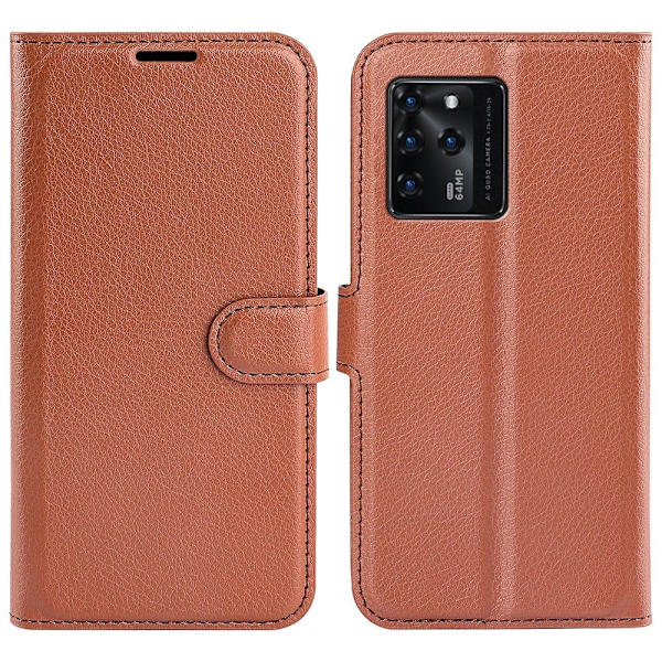 Classic ZTE Blade V30 Flippetui - Brun Brown