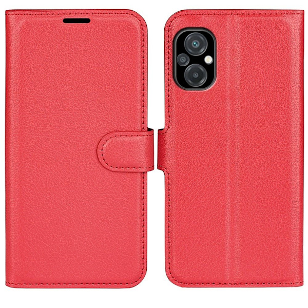 Classic Xiaomi Poco M5 Flippetui - Rød Red