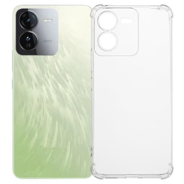 Lux-Case Airbag vivo iQOO Z9 cover Transparent