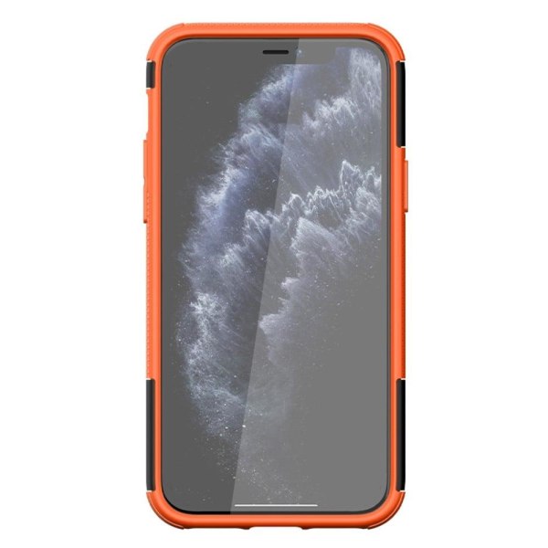 iPhone 11 Pro Max 6,5 tommer Ring Kickstand Design Drop-proof Ca Orange