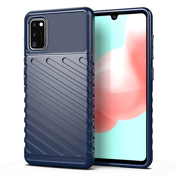 Thunder Samsung Galaxy A41 deksel - Blå Blue