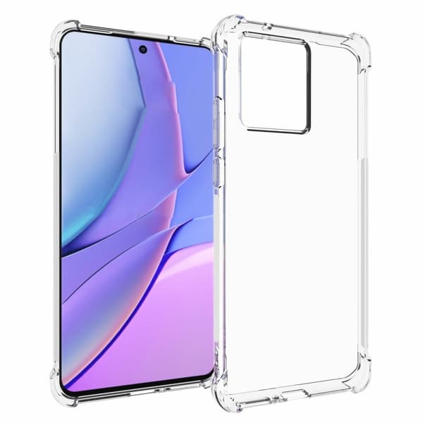 Lux-Case Airbag-cover til Motorola Edge 40 Neo Transparent
