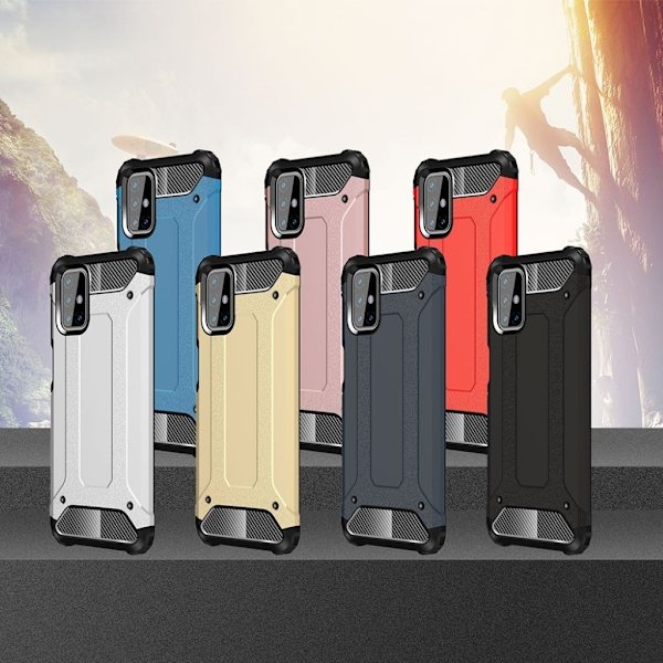 Armour Guard Etui Samsung Galaxy M31s - Mørkeblå Blue