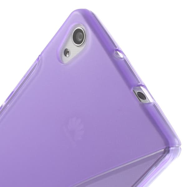S-Linje (Lilla) Huawei Ascend P7 Deksel Purple
