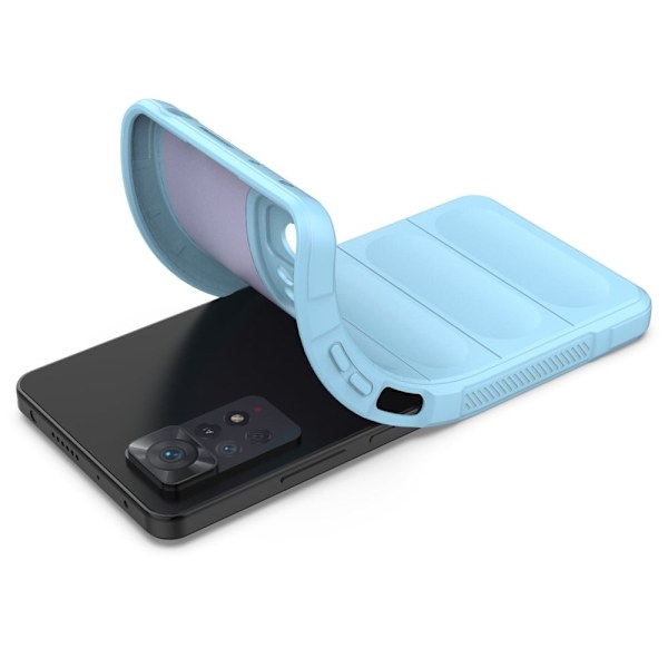 Mjukt greppformat Xiaomi Redmi Note 11 Pro 5G / Xiaomi Redmi Note 11 Pro skal - Blå Blå