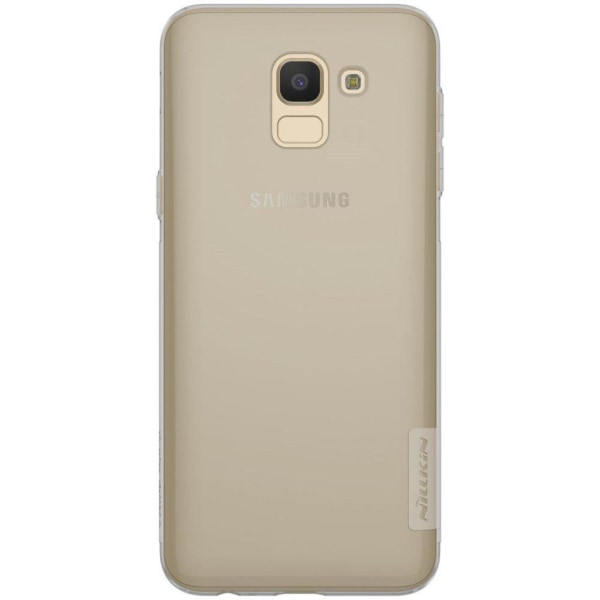 NILLKIN Nature Samsung Galaxy J6 (2018) beskyttelsesetui i silok Silver grey