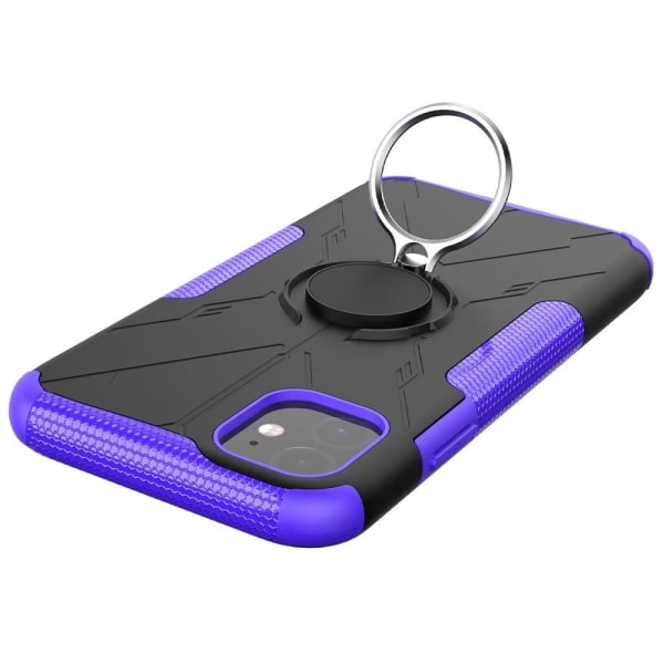 Magneettikannatin iPhone 11:lle - Violetti Purple