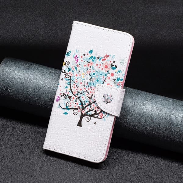Wonderland Xiaomi Redmi Note 13 5G  flip-etui - Blomstertre Pink