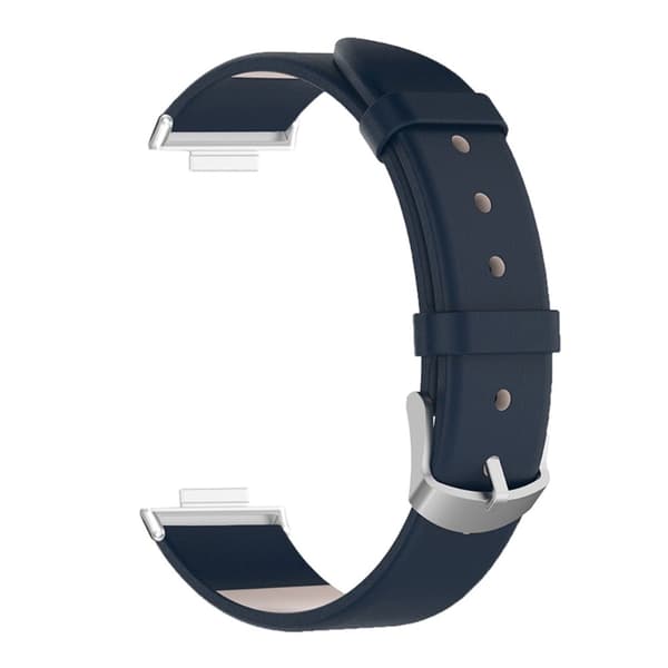 Huawei Watch Fit 2 klockarmband i läder - Blå Blå