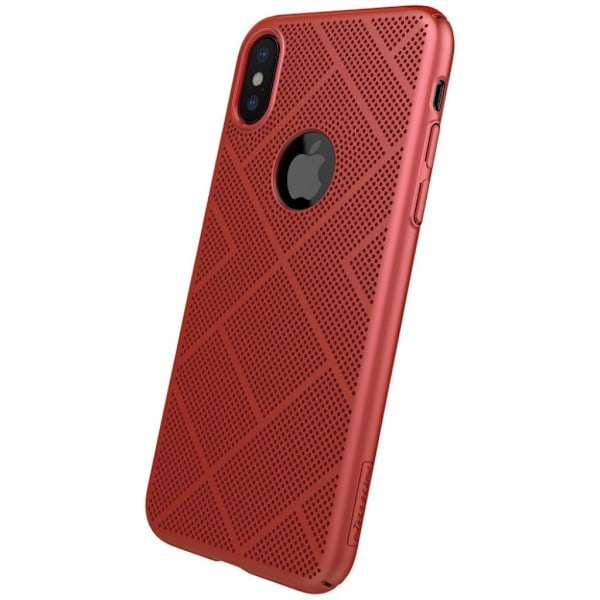 NILLKIN iPhone X Skal med exklusiv design - Röd Röd