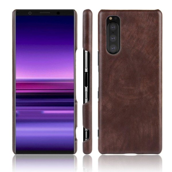 Prestige Sony Xperia 5 kuoret - Ruskea Brown