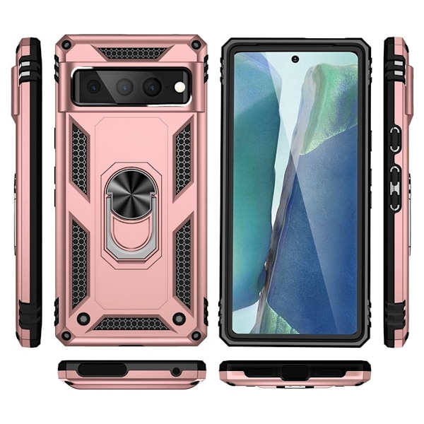 Bofink Combat Google Pixel 7 Pro deksel - Rose Gull Pink