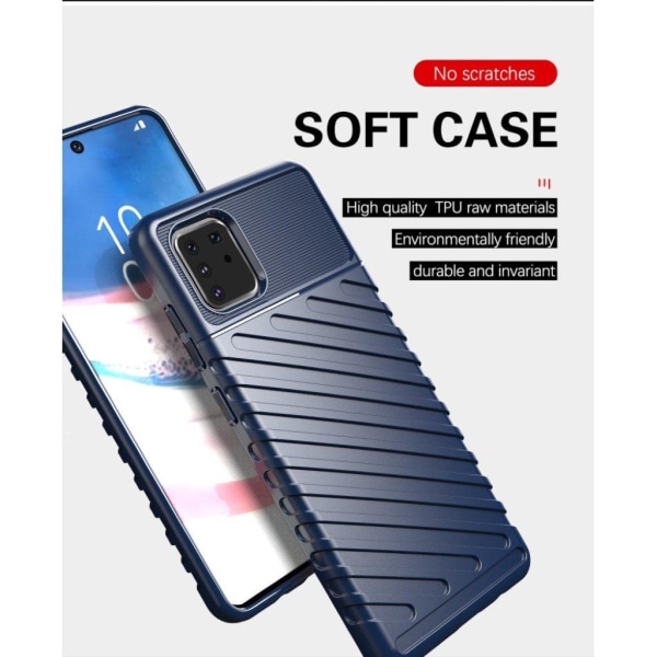 Thunder Samsung Galaxy S10 Lite skal - Blå Blå