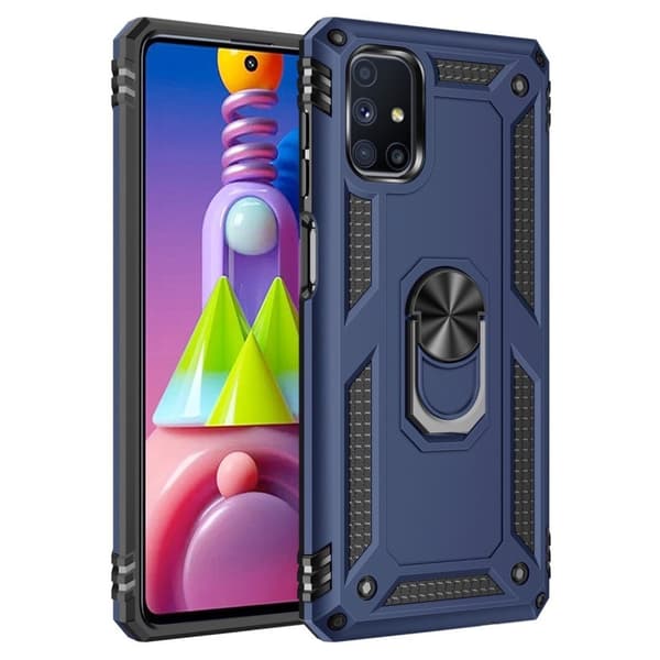 Bofink Combat Samsung Galaxy M51 kotelot - Sininen Blue