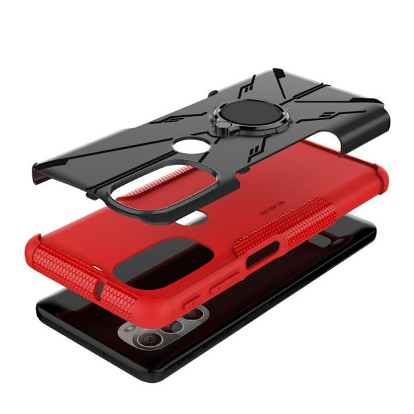 Magneettikannatin Motorola Moto G51 5G:lle - Punainen Red