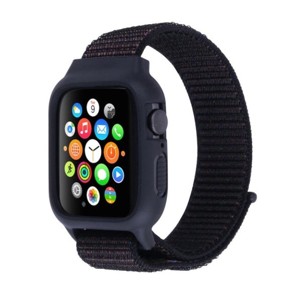 Apple Watch Series 5 40 mm ram i nylon och silikon - Flerfärgad multifärg