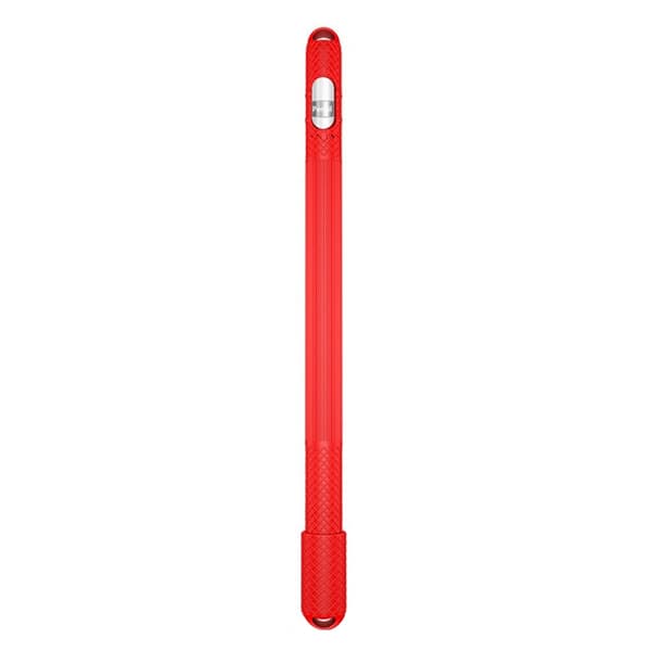 Silikonpennveske for Apple Pencil / Pencil 2 - Rød Red