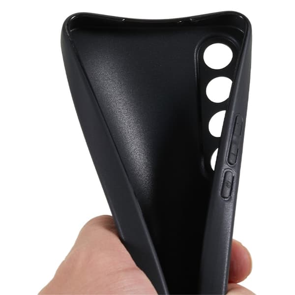 Blødt og mat cover til Meizu 20 Pro Black