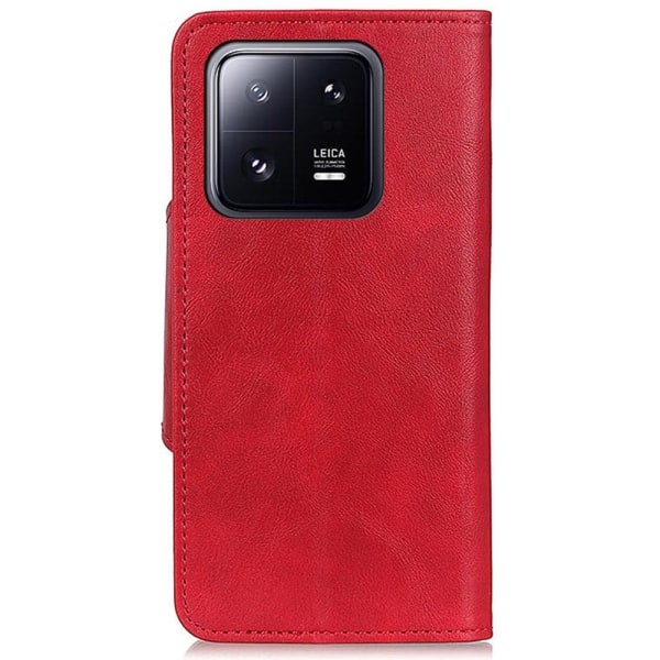Alpha läder Xiaomi 13 Pro fodral - Röd Röd