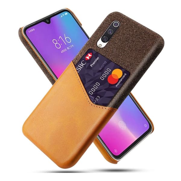 Bofink Xiaomi Mi 9 Lite card Card cover - Orange Orange