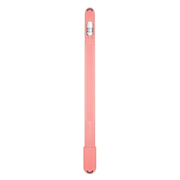 Stylusfodral i silikon för Apple Pencil / Pencil 2 - Rosa Rosa