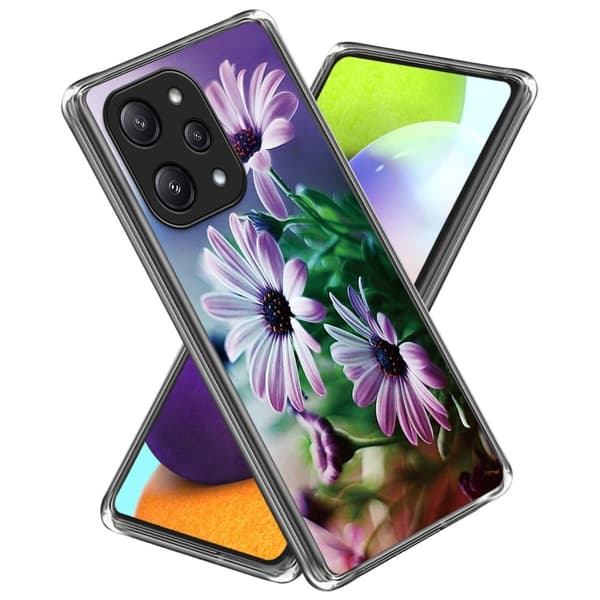Deco Xiaomi Redmi 12 skal - Lila Krysantemum Lila