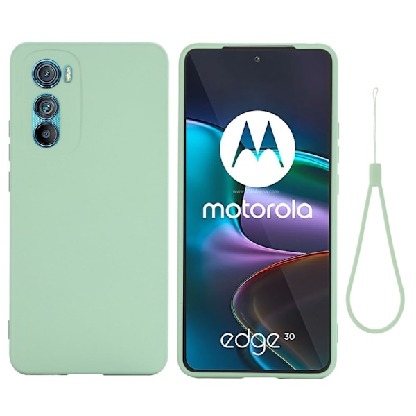 Matta nestesilikoninen kuori Motorola Edge 30 - Vihreä Green