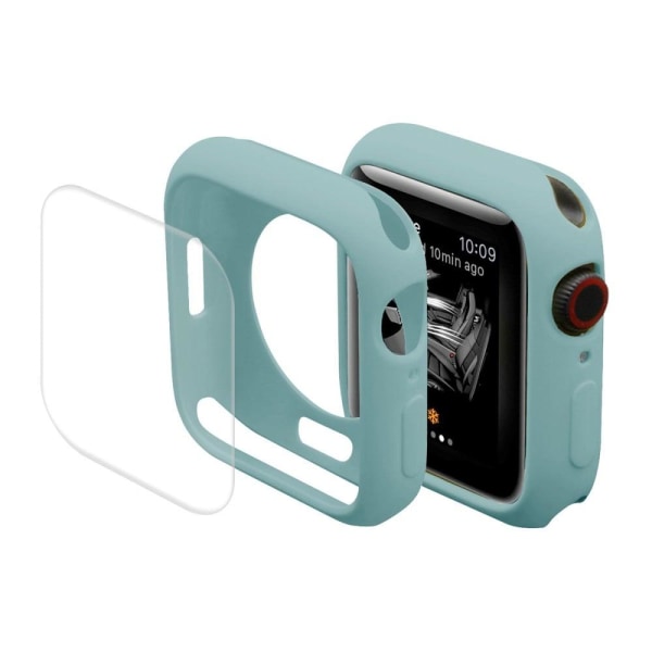 ENKAY Apple Watch (41mm) TPU-cover med skærmbeskyttelse - Grøn Green