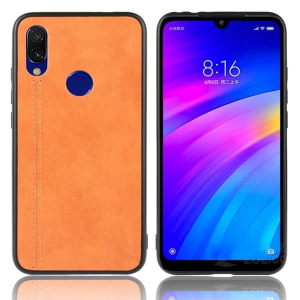 Admiral Xiaomi Redmi Note 7 / 7S / 7 Pro deksel - Gul Yellow
