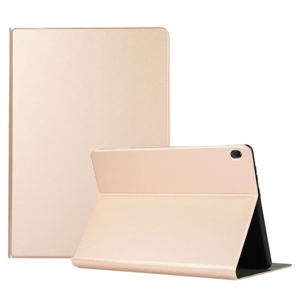 Lenovo Tab M10 simpelt læderetui - Guld Gold