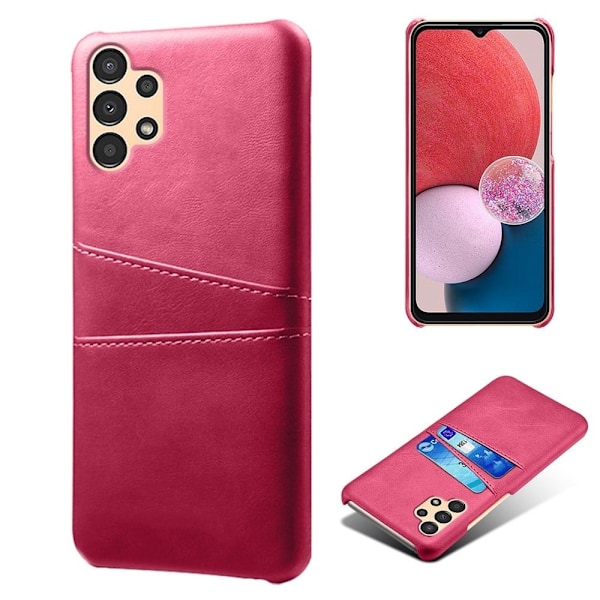 Samsung Galaxy A13 4G skal med korthållare - Rosa Rosa