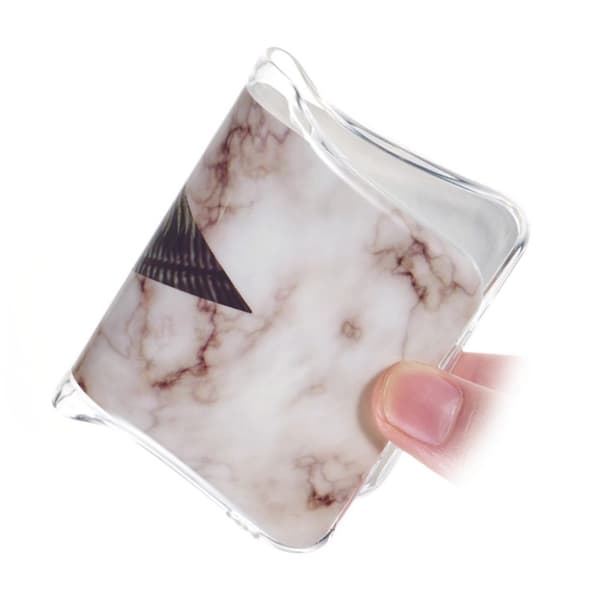 Marble Samsung Galaxy M20 deksel - løvmønster marmor Silver grey