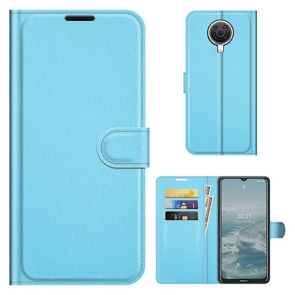 Classic Nokia G20 Flip etui - Blå Blue