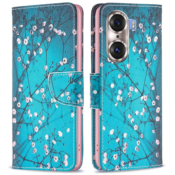 Wonderland Honor 60 Pro flip kuoret - Talvi Makea Blue