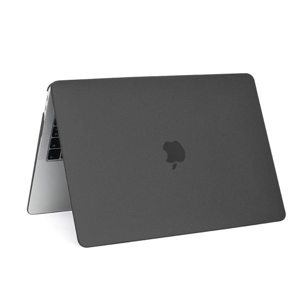 MacBook Air 13 Retina (A2179, 2020) / M1 (A2337, 2020) / (A1932, 2018-2019) ultra tyndt cover - Gennemsigtig Sort Black