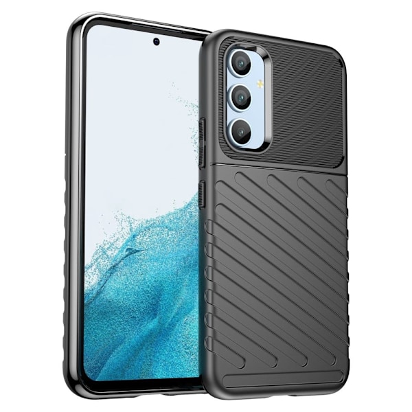 Thunder Samsung Galaxy A54 Suojakotelo - Musta Black