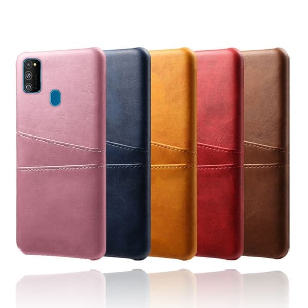 Dual Card Samsung Galaxy M30s kotelot - Musta Black